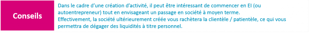 Entreprise Individuelle quel est mon volume d'activité conseils TB2